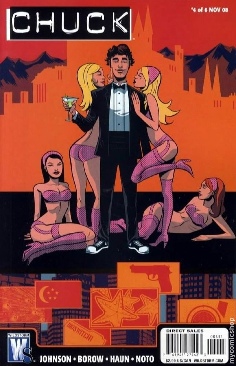 Chuck - Wildstorm (4 - Nov 2008) comic book collectible [Barcode 761941274423] - Main Image 1