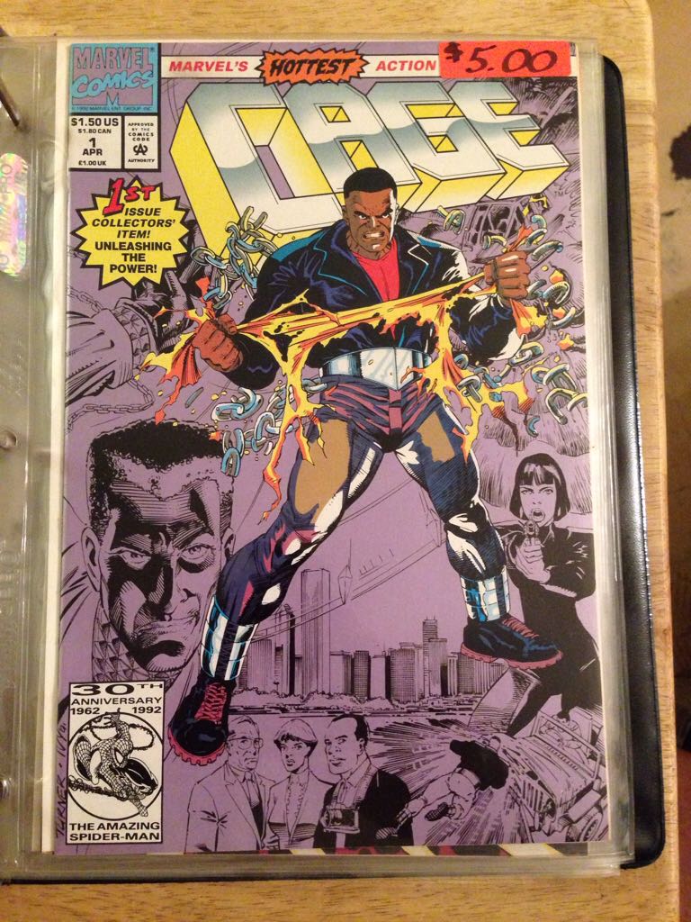 Cage - Marvel Comics (1 - Apr 1992) comic book collectible [Barcode 071486019176] - Main Image 2