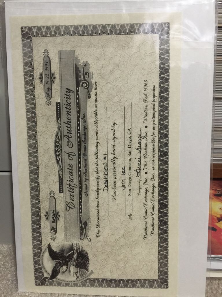 Deathblow  (1) comic book collectible [Barcode 6194125539] - Main Image 2