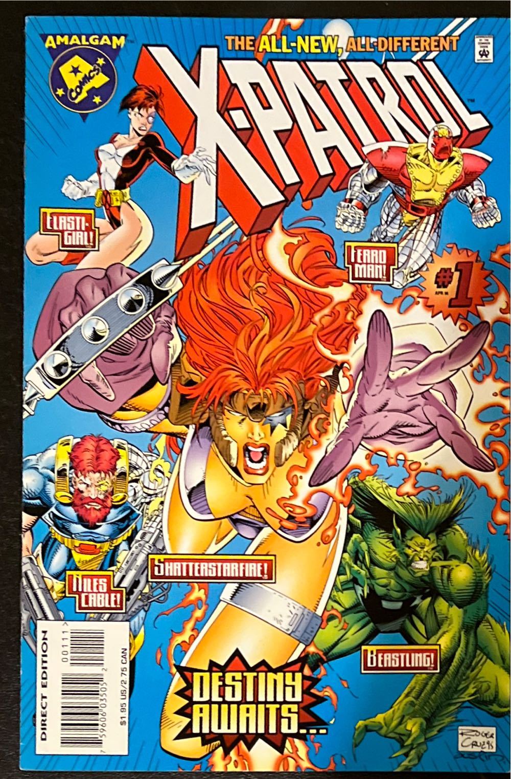 X-Patrol - Amalgam Comics (1 - Apr 1996) comic book collectible [Barcode 759606035052] - Main Image 3