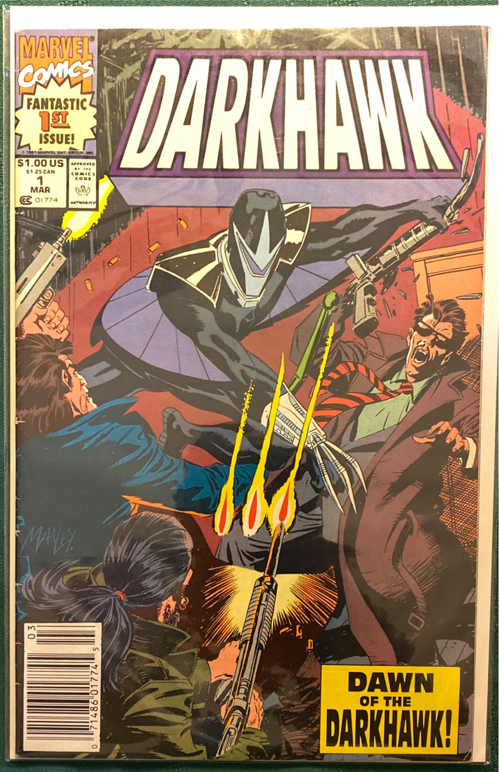 Darkhawk - Marvel Comics (1 - Mar 1991) comic book collectible [Barcode 071486017745] - Main Image 2