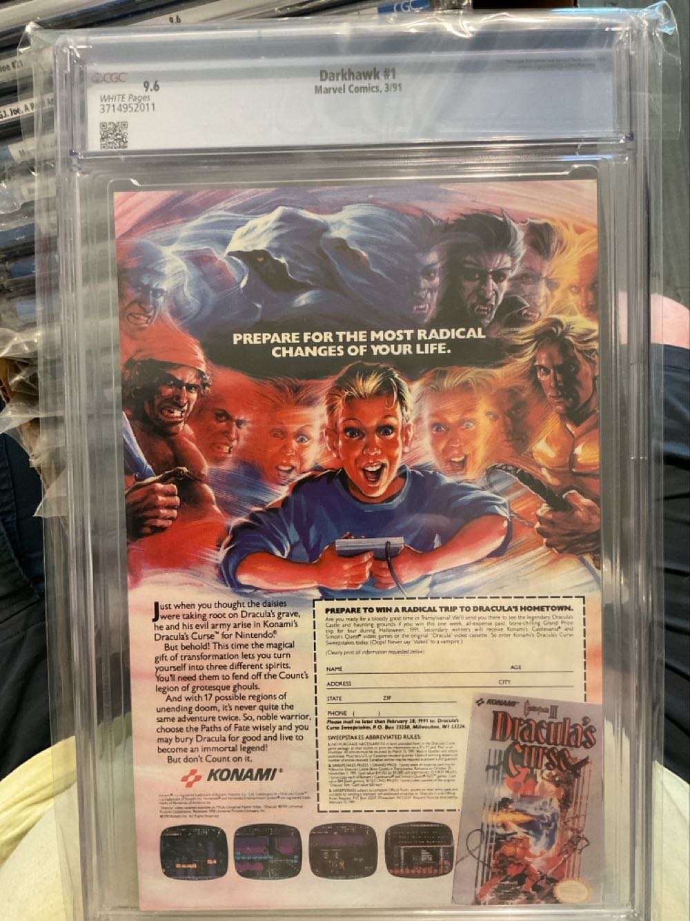 Darkhawk - Marvel Comics (1 - Mar 1991) comic book collectible [Barcode 071486017745] - Main Image 3