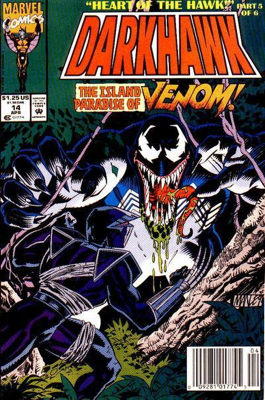 Darkhawk - Marvel (14 - Apr 1992) comic book collectible [Barcode 071486017745] - Main Image 1