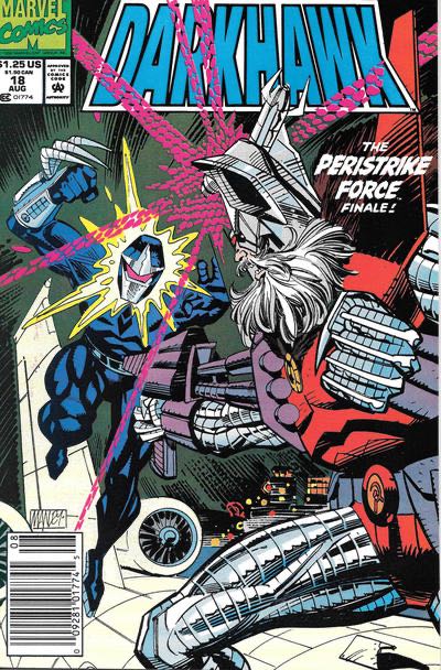 Darkhawk - Marvel Comic Group (18 - Aug 1992) comic book collectible [Barcode 071486017745] - Main Image 3