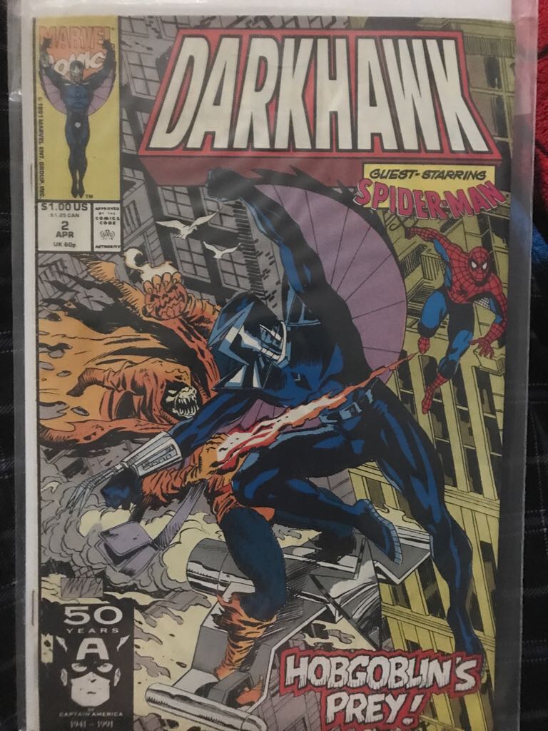 Darkhawk  (2) comic book collectible - Main Image 1