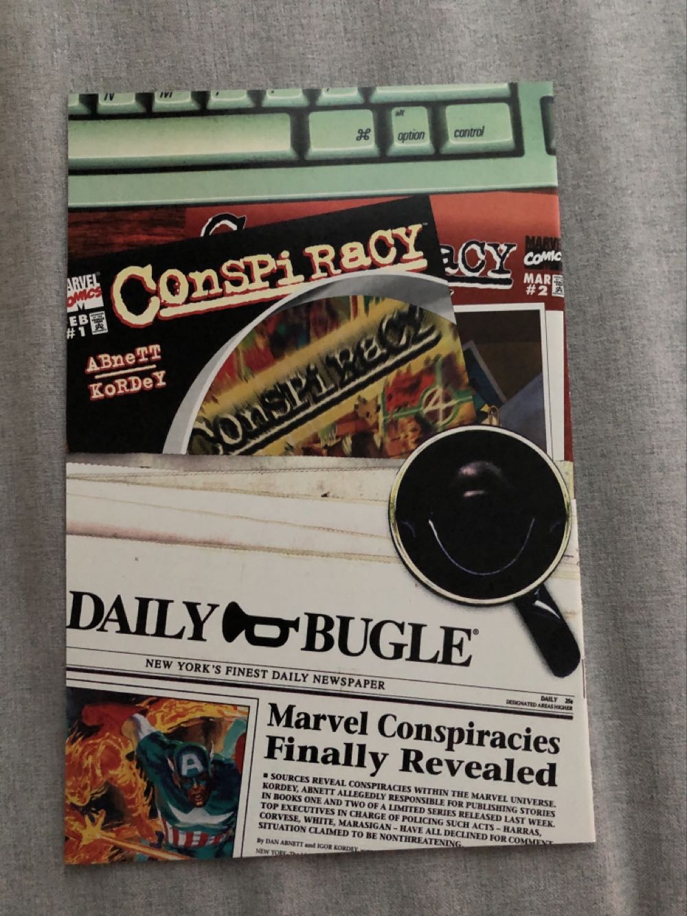 Conspiracy #2 - Marvel (2 - Mar 1998) comic book collectible [Barcode 759606044603] - Main Image 2