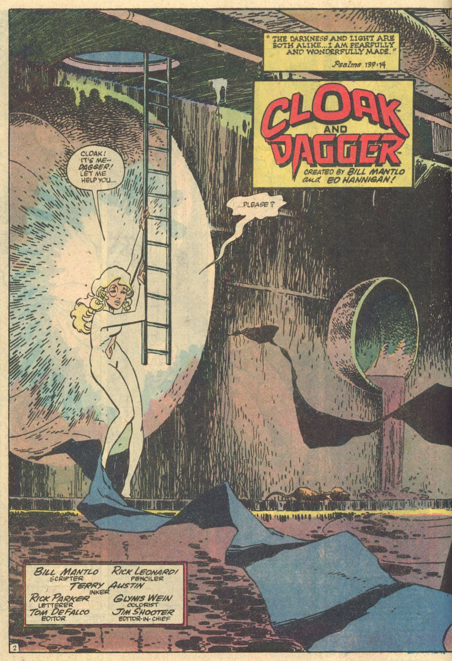 Cloak And Dagger - Marvel Comics Group (3 - Dec 1983) comic book collectible [Barcode 759606071326] - Main Image 3