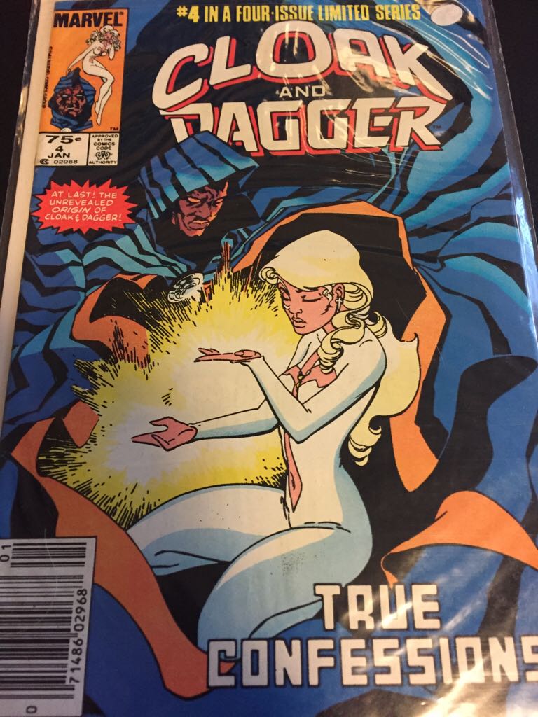 Cloak And Dagger: Limited Series - Marvel Comics (4 - Jan 1984) comic book collectible [Barcode 07148602968701] - Main Image 1