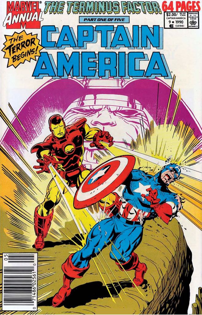 Captain America: Annual  (9) comic book collectible - Main Image 1