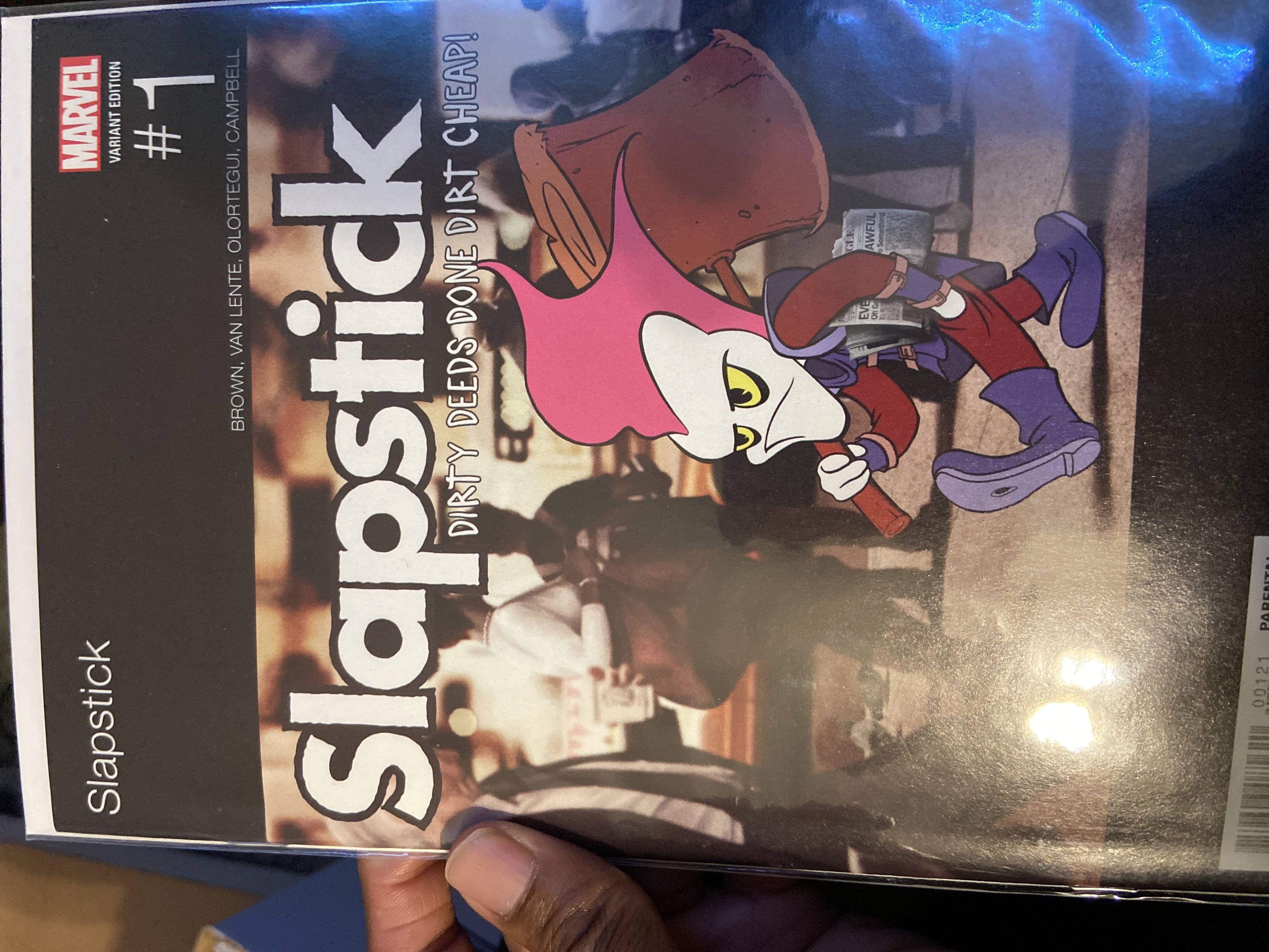 Slapstick  (1) comic book collectible [Barcode 009281011279] - Main Image 2