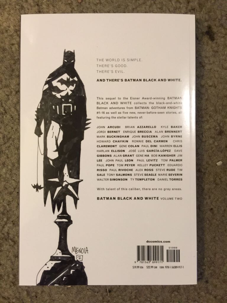 Batman: Black And White- Vol. 2 - DC Comics (2) comic book collectible [Barcode 761941235646] - Main Image 2