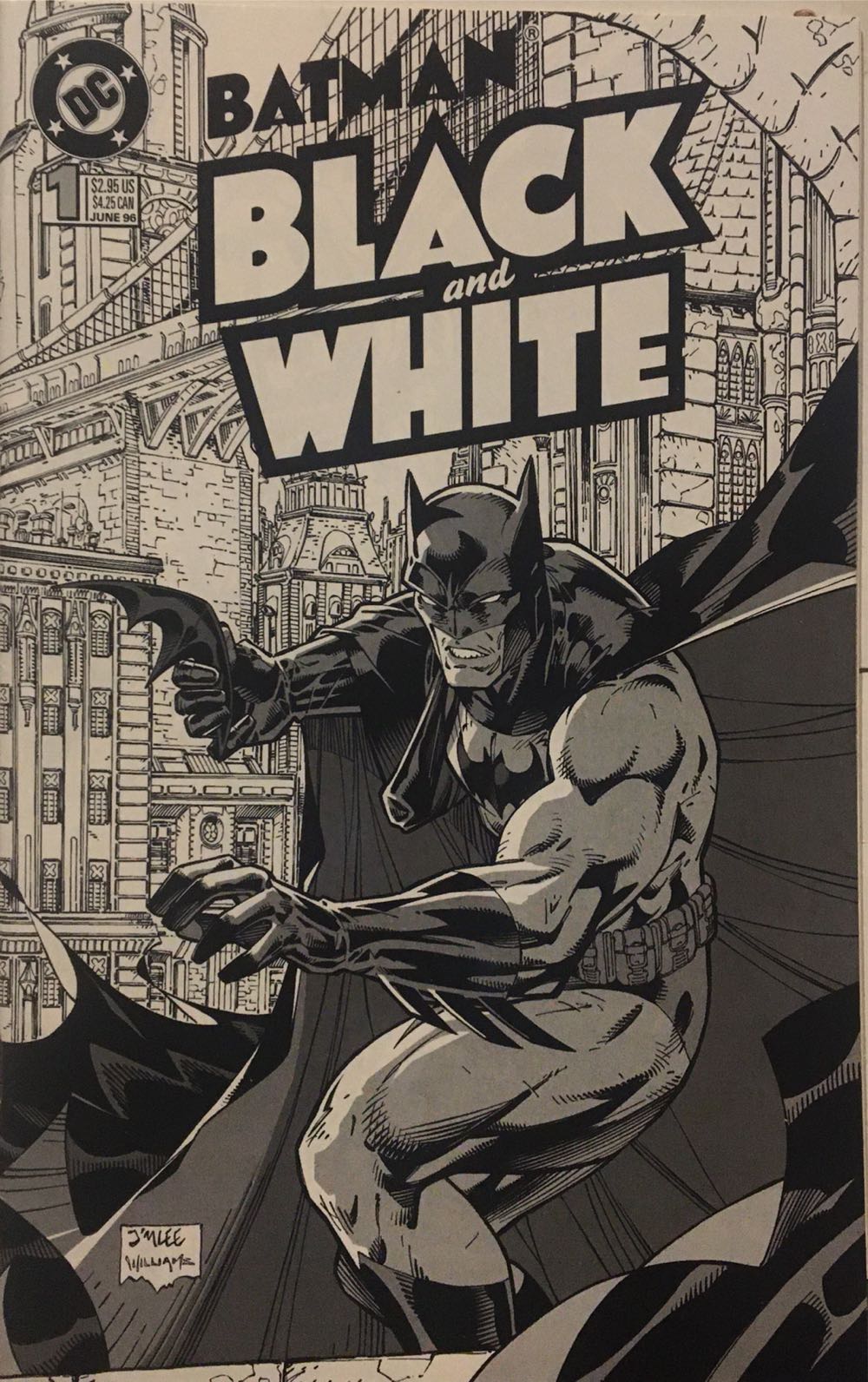 Batman Black And White - DC Comics (1 - Dec 2020) comic book collectible [Barcode 070989309036] - Main Image 2