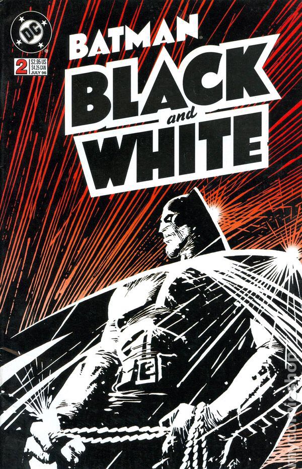 Batman: Black And White v1 - DC Comics (2 - Jul 1996) comic book collectible [Barcode 761941204857] - Main Image 1