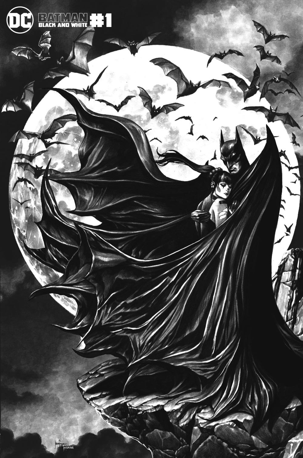 Batman: Black And White - DC (Detective Comics) (1 - Nov 2013) comic book collectible [Barcode 76194130614800111] - Main Image 3