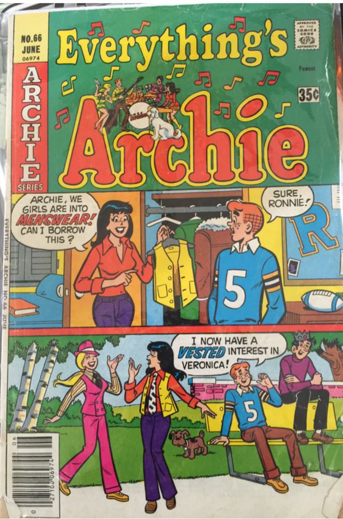 Everythings Archie  (66) comic book collectible [Barcode 027100069744] - Main Image 1