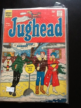 Jughead - Archie Comic Publications (202 - Mar 1972) comic book collectible [Barcode 027100069614] - Main Image 1