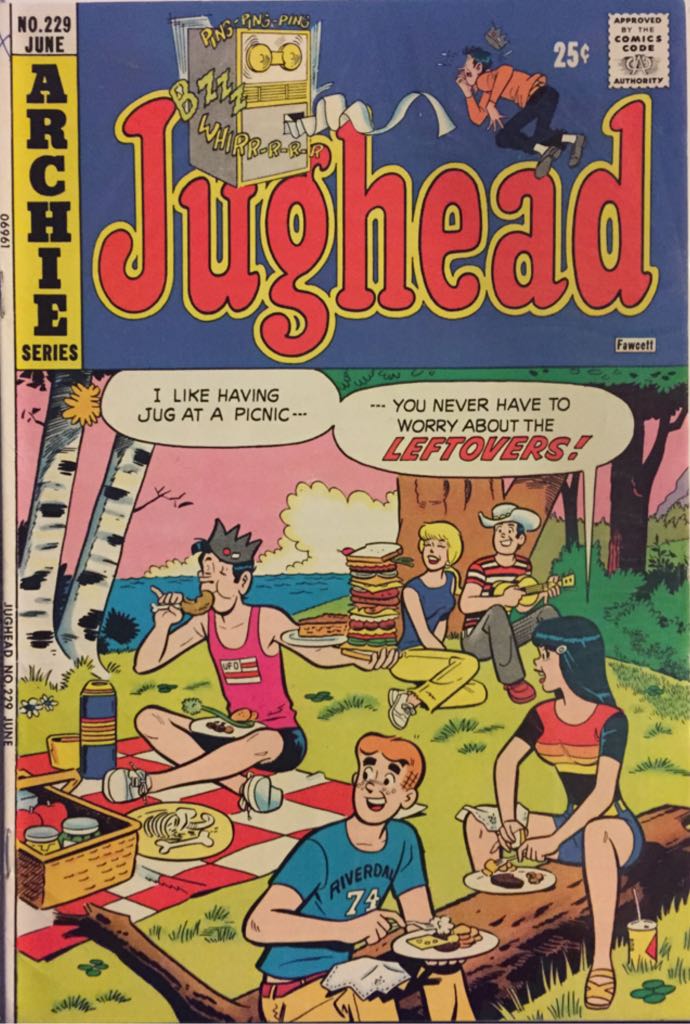 Jughead  (371 - Oct 1981) comic book collectible [Barcode 027100069614] - Main Image 1