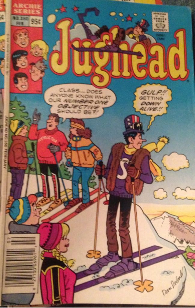 Jughead  (350) comic book collectible [Barcode 027100069614] - Main Image 1
