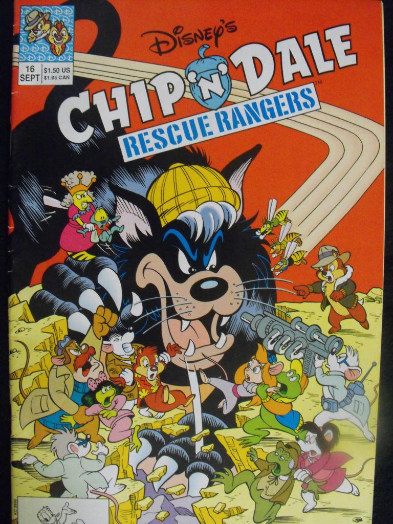 Chip n Dale Rescue Rangers  (16) comic book collectible [Barcode 844284002059] - Main Image 1