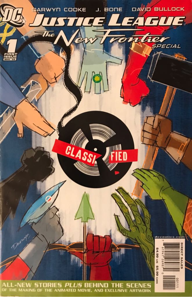 Justice League: The New Frontier Special - DC Comics Inc. (1 - 5/1/08) comic book collectible [Barcode 761941269870] - Main Image 1