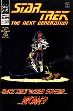Star Trek: The Next Generation 1989 - DC Comics (6 - Mar 1990) comic book collectible [Barcode 070989312401] - Main Image 1