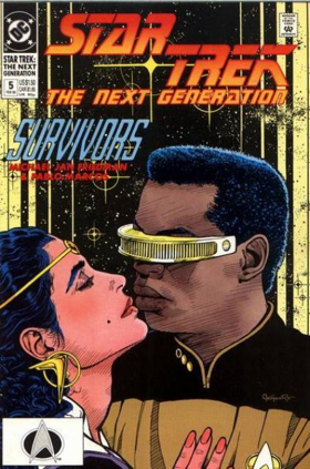 Star Trek The Next Generation - DC Comic (5 - Feb 1990) comic book collectible [Barcode 070989312401] - Main Image 1