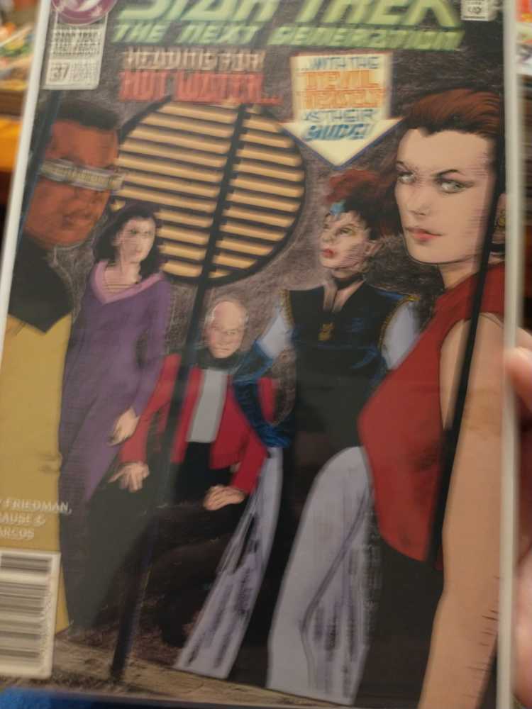 Star Trek The Next Generation - DC (37 - Sep 1992) comic book collectible [Barcode 070989312401] - Main Image 2
