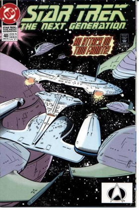 Star Trek The Next Generation - DC (40 - Nov 1992) comic book collectible [Barcode 070989312401] - Main Image 1
