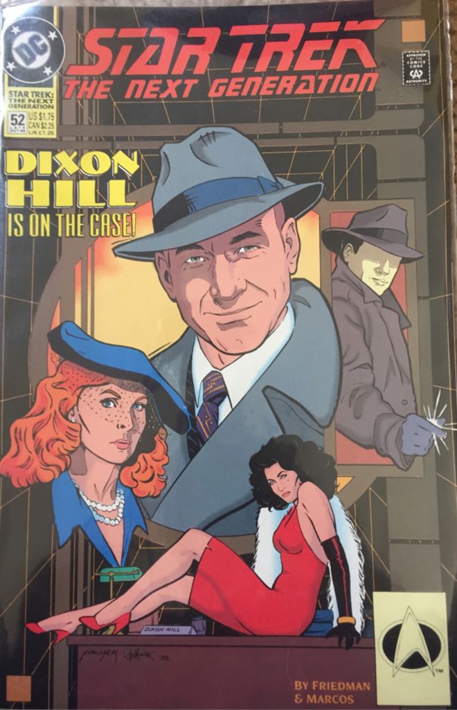 Star Trek: The Next Generation - DC Comic (52 - Oct 1993) comic book collectible [Barcode 070989312401] - Main Image 1