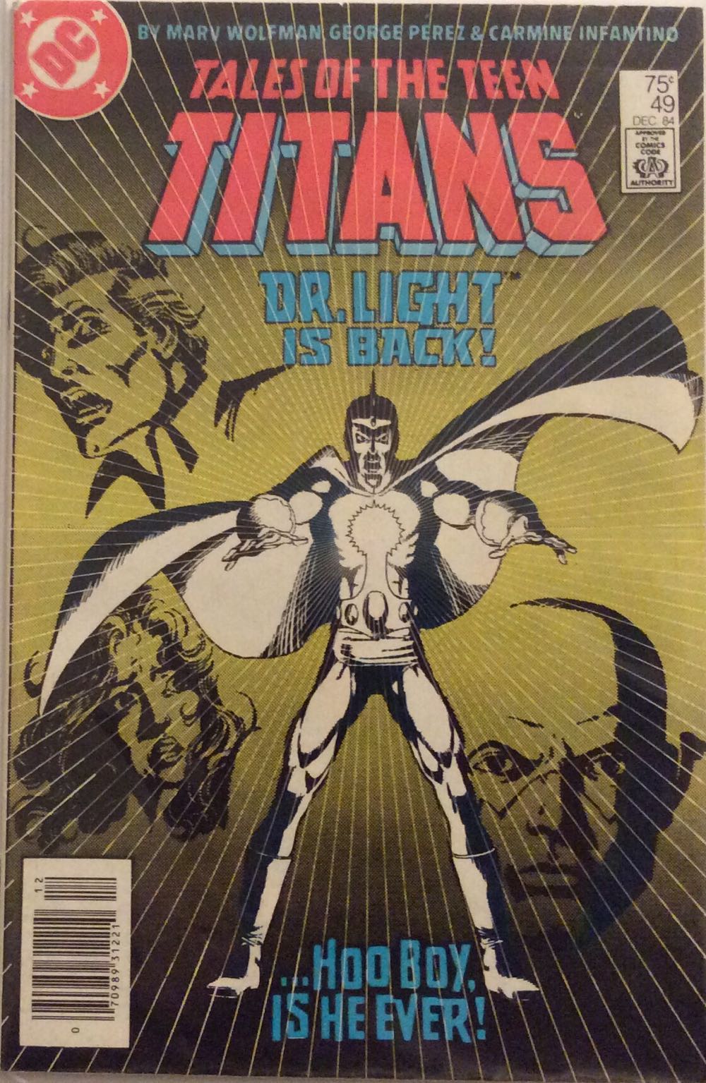 Teen Titans (1980) - DC Comics (49 - Dec 1984) comic book collectible [Barcode 070989312210] - Main Image 2