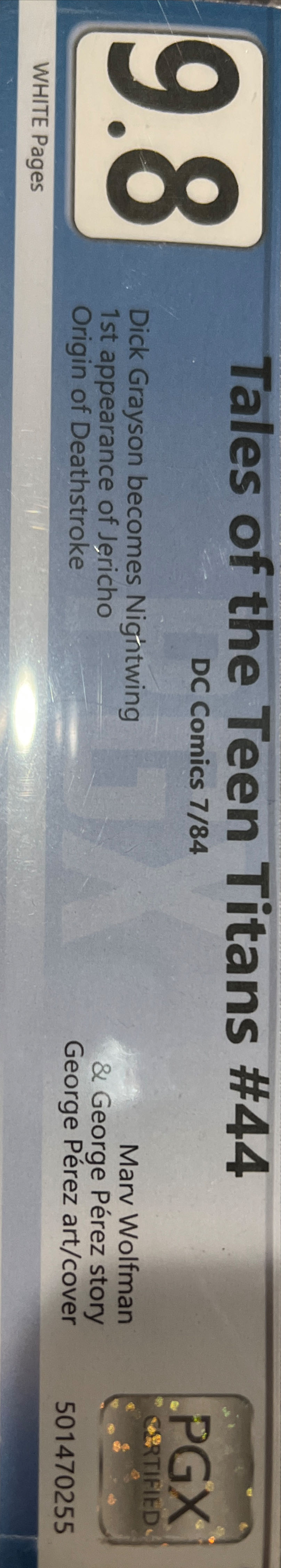 Tales Of The Teen Titans - DC (44 - Jul 1984) comic book collectible [Barcode 070989312210] - Main Image 3