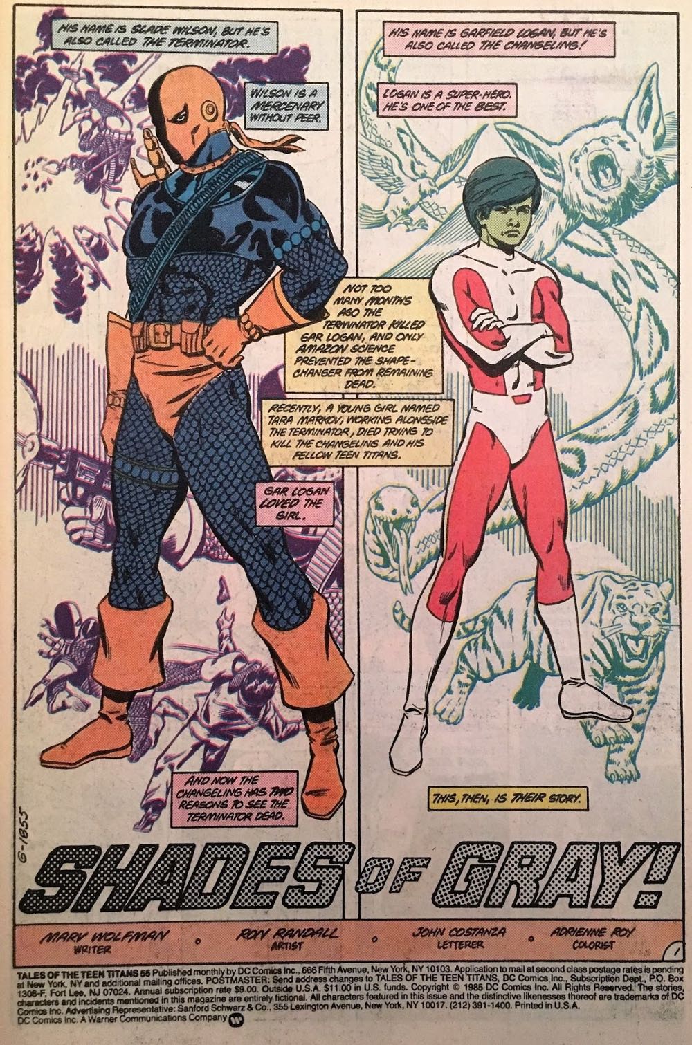 Tales Of The Teen Titans - DC Comics (55 - 07/1985) comic book collectible - Main Image 2