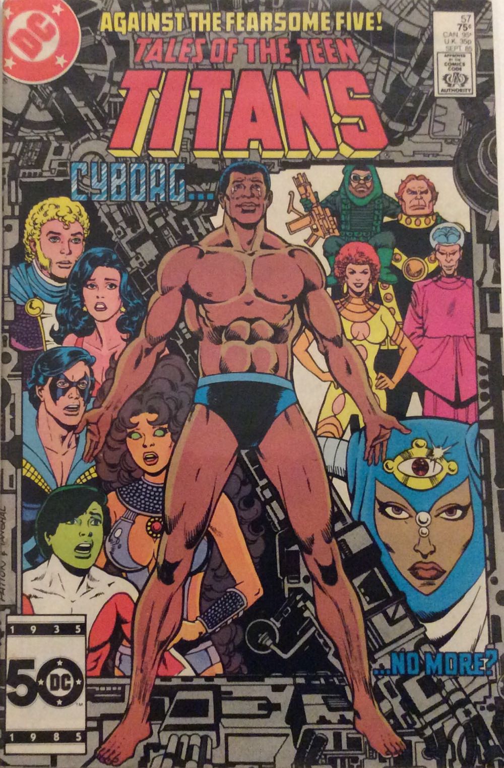 Tales Of The Teen Titans - DC Comics (57 - Sep 1985) comic book collectible - Main Image 2