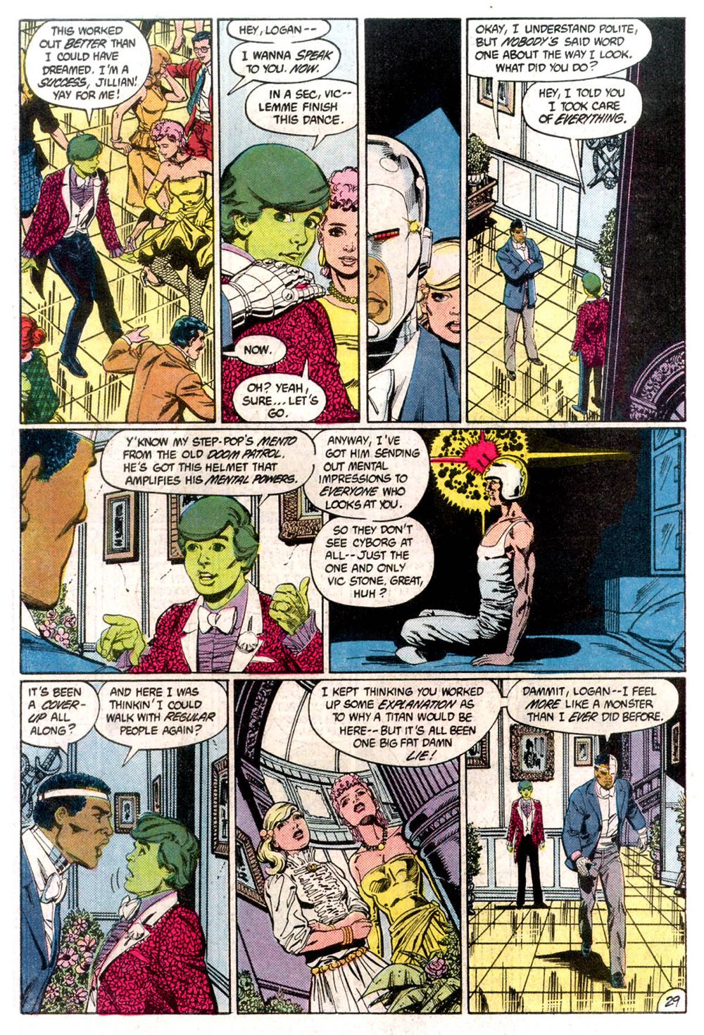 Tales Of The Teen Titans - DC Comics (50 - Feb 1985) comic book collectible [Barcode 070989312210] - Main Image 4