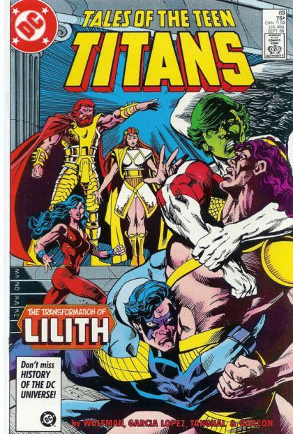 Tales Of The Teen Titans  (69 - 09/1986) comic book collectible [Barcode 000000000] - Main Image 1