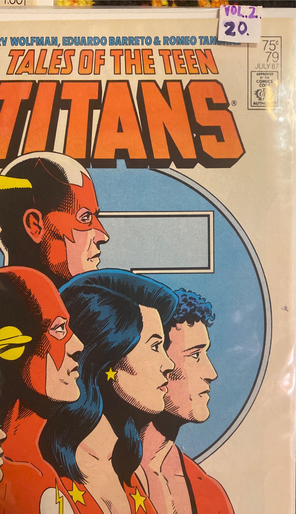 The New Teen Titans - DC (Detective Comics) (79 - Jul 1987) comic book collectible [Barcode 070989312210] - Main Image 2