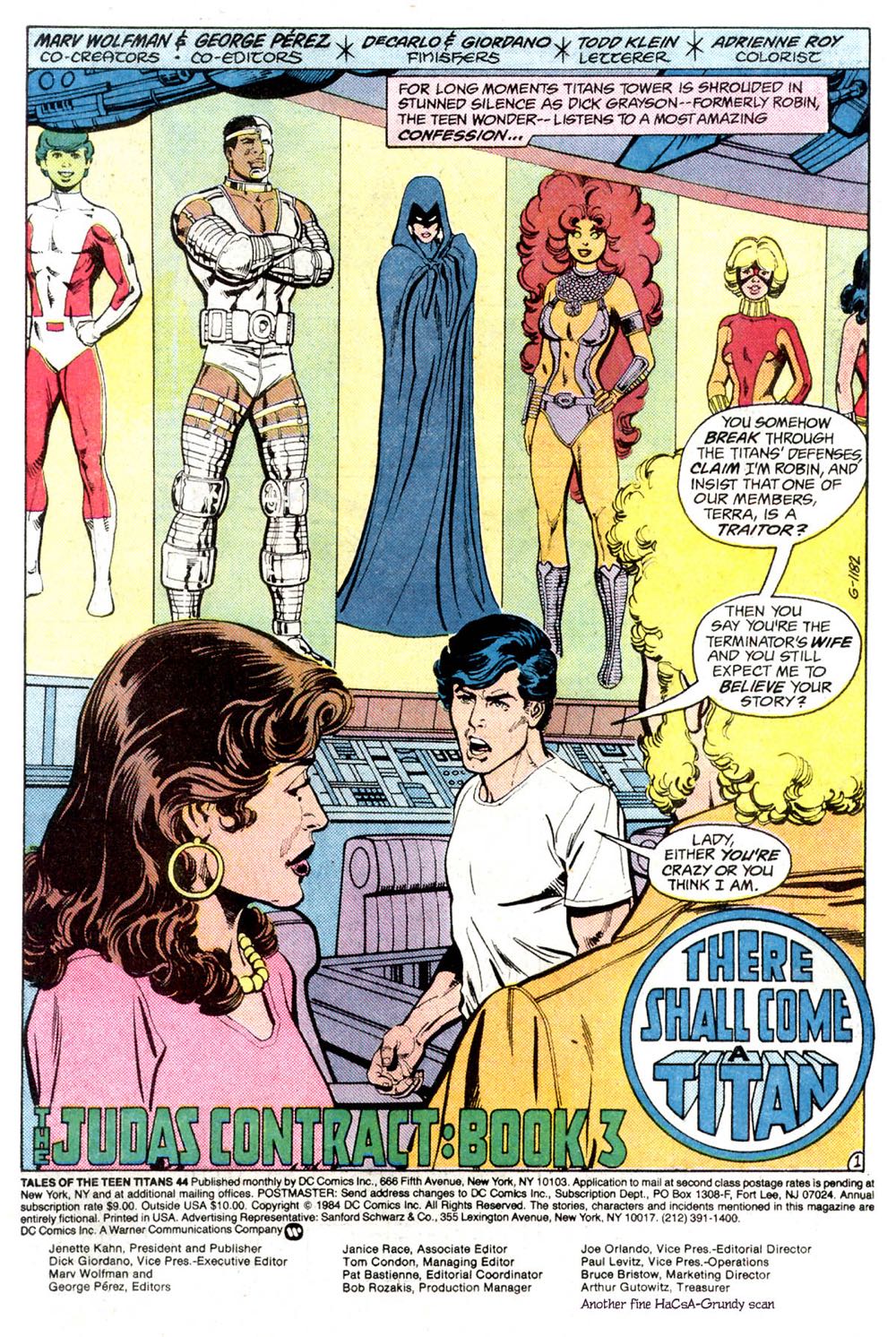 Tales Of The New Teen Titans - DC Comics (1 - 06/1982) comic book collectible - Main Image 3