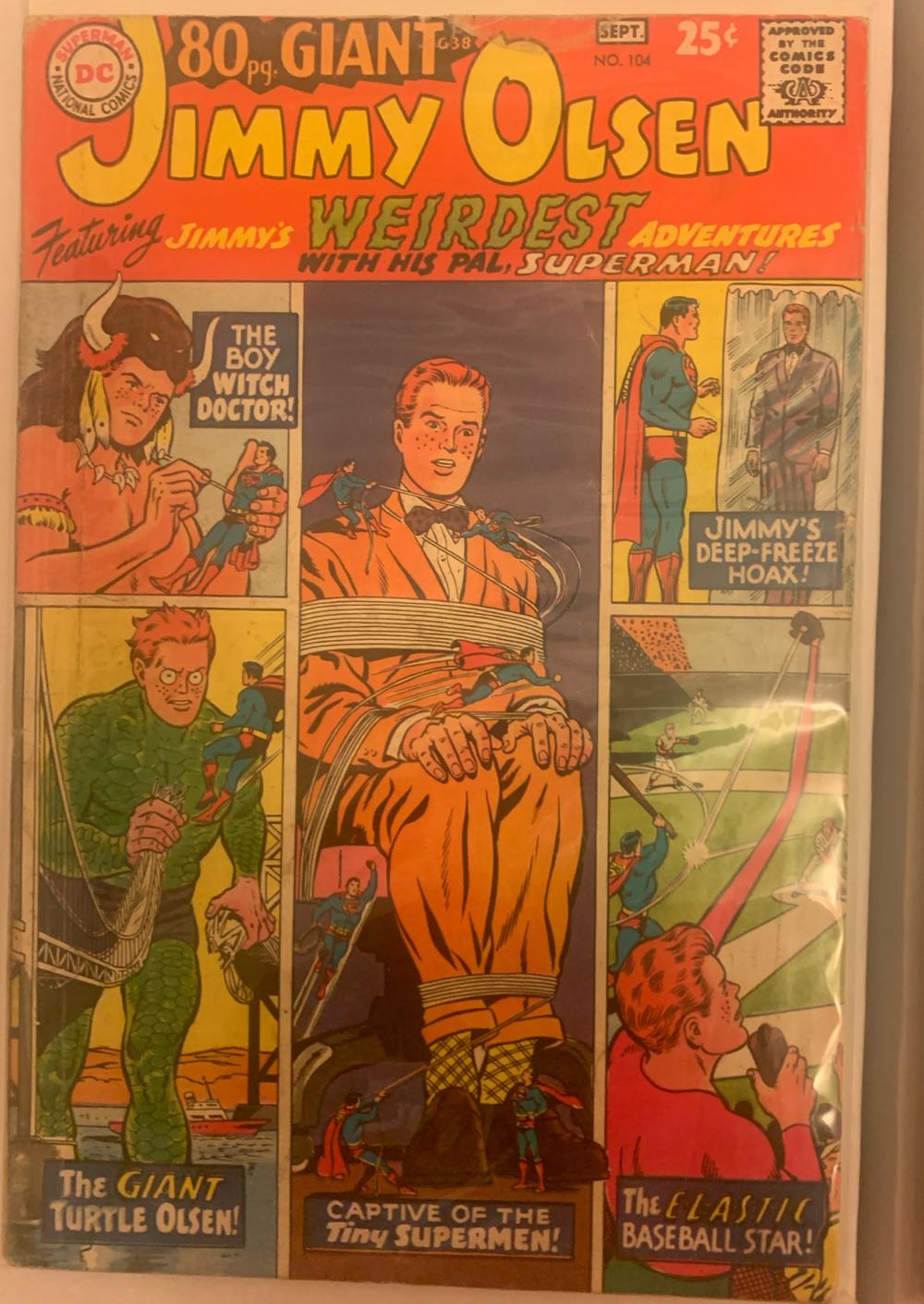 Superman’s Pal, Jimmy Olsen - DC Comics (104) comic book collectible [Barcode 08202666] - Main Image 2