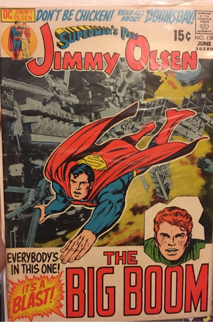 Superman’s Pal Jimmy Olsen  (138) comic book collectible [Barcode 08202666] - Main Image 1