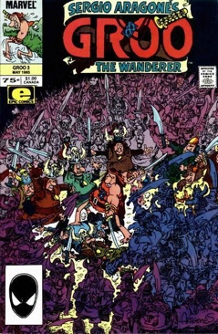 Sergio Aragones Groo The Wanderer - Marvel (3 - May 1985) comic book collectible [Barcode 071486022060] - Main Image 1