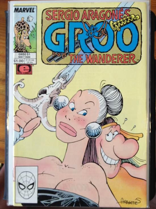 Sergio Aragones Groo The Wanderer  (51 - May 1989) comic book collectible [Barcode 071486022060] - Main Image 1