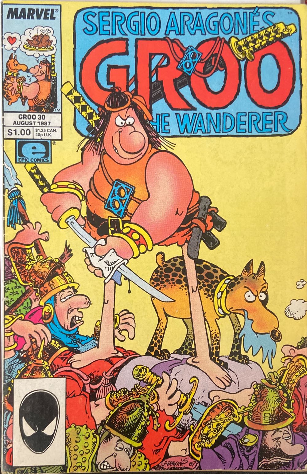 Sergio Aragones Groo The Wanderer  (30 - Aug 1987) comic book collectible [Barcode 071486022060] - Main Image 2
