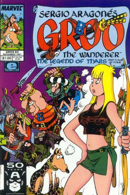 Sergio Aragonés Groo The Wanderer - Various (83 - Nov 1991) comic book collectible - Main Image 1