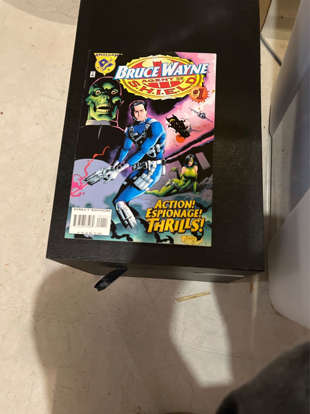 Bruce Wayne Agent Of Shield - Amalgam Comics (1 - Apr 1996) comic book collectible [Barcode 759606035069] - Main Image 2