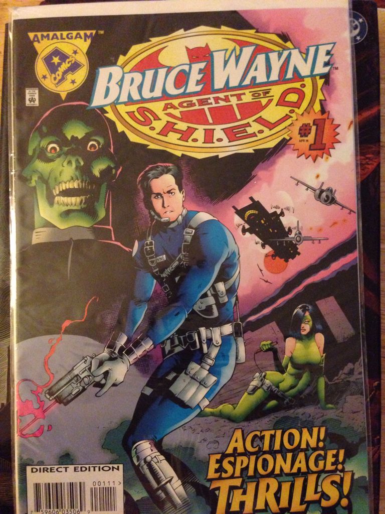 Bruce Wayne Agent Of Shield  (1) comic book collectible [Barcode 780785117223] - Main Image 1