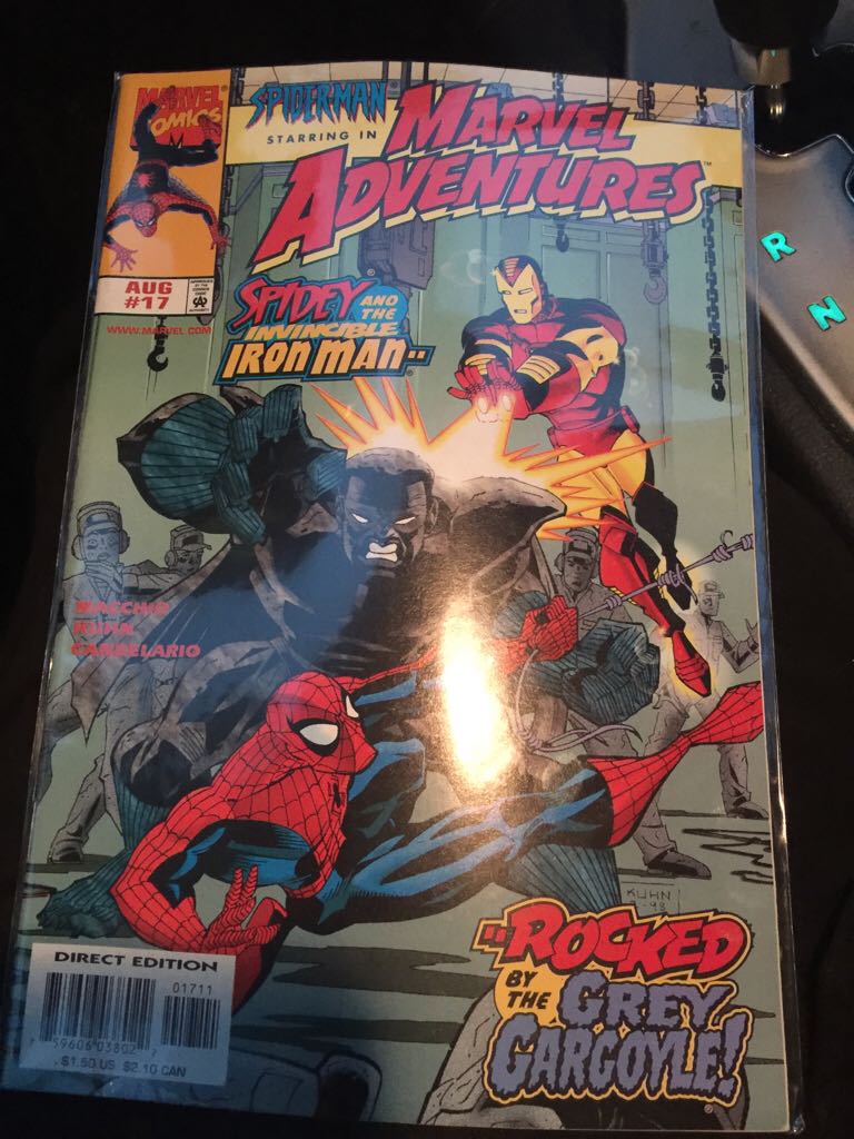 Marvel Adventures - Marvel Comics (17 - Aug 1998) comic book collectible [Barcode 759606038022] - Main Image 1