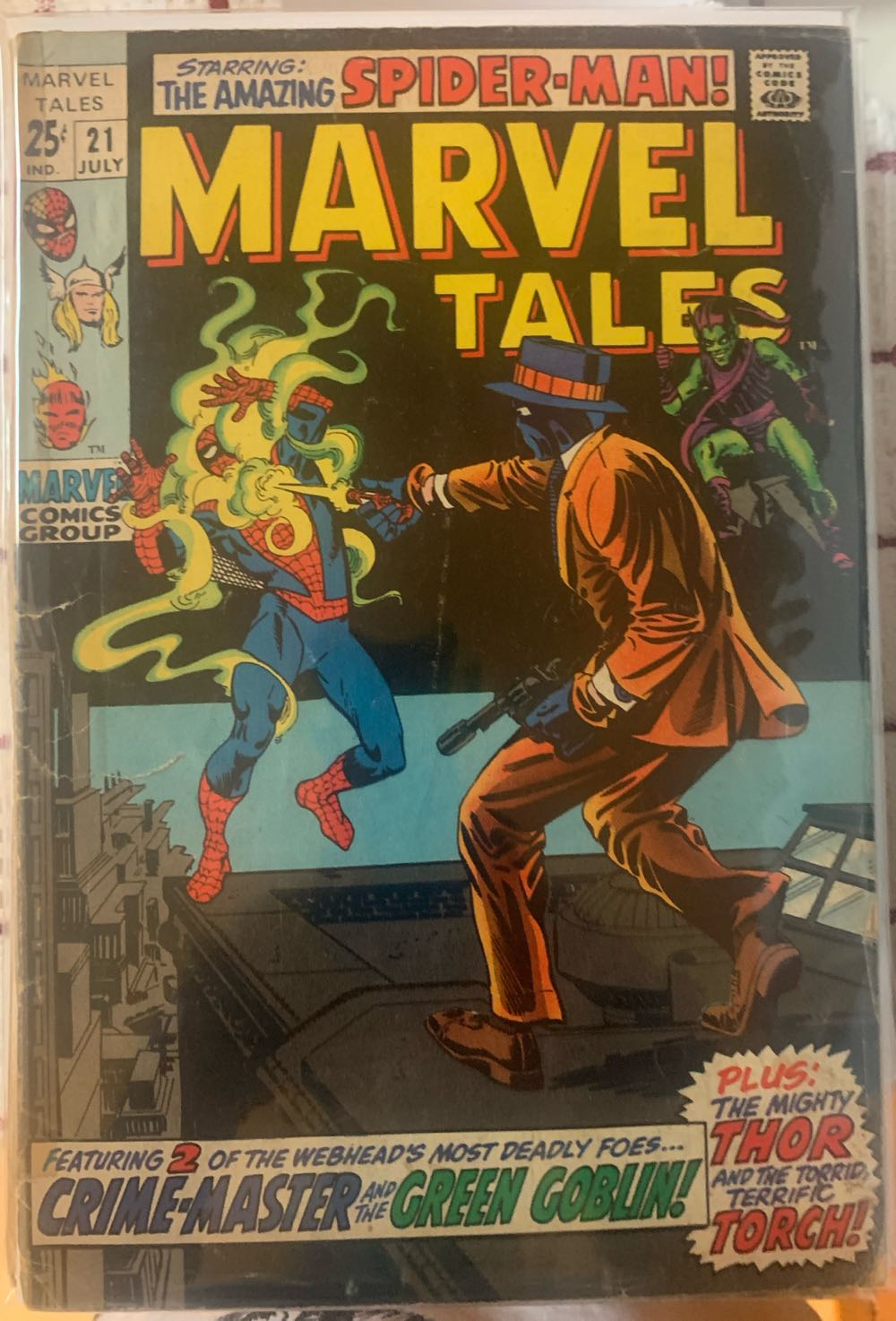 Marvel Tales (Vol. 1) - Marvel Comics (21 - Jul 1969) comic book collectible [Barcode 071486024767] - Main Image 2