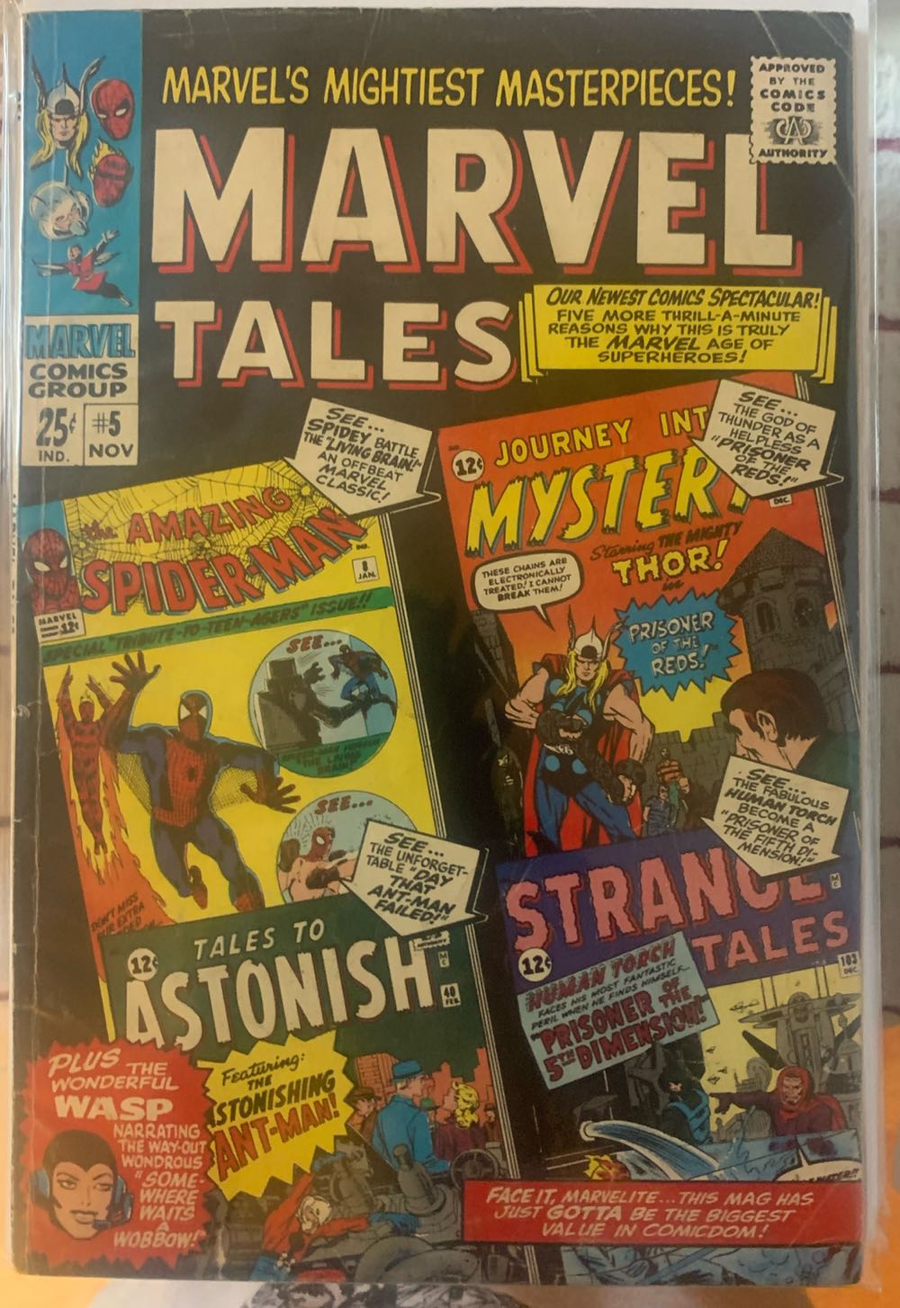 Marvel Tales - Marvel Comics (5 - Nov 1966) comic book collectible [Barcode 071486024767] - Main Image 4