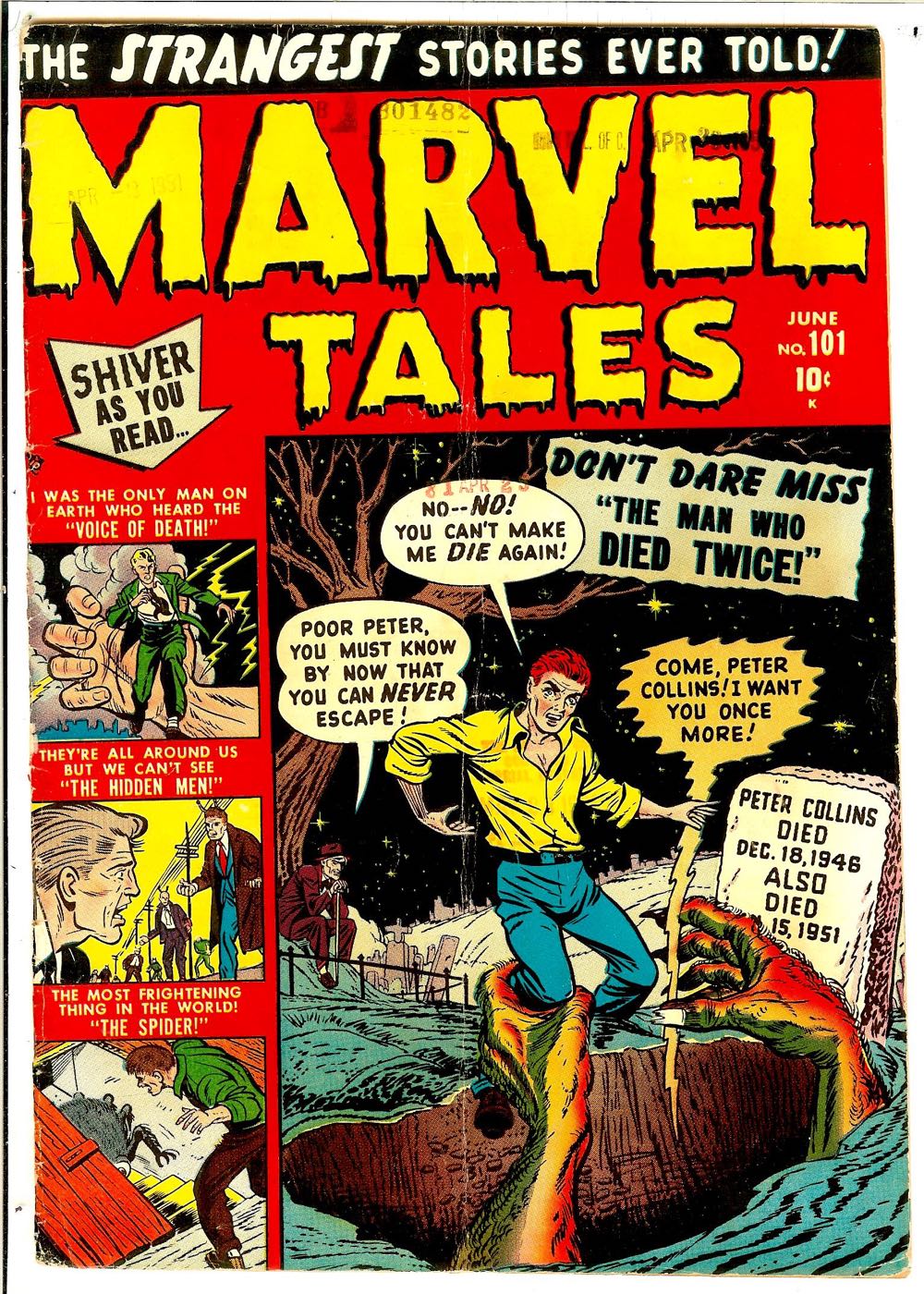 Marvel Tales - Marvel Comics (37 - Sep 1972) comic book collectible [Barcode 009281024767] - Main Image 3