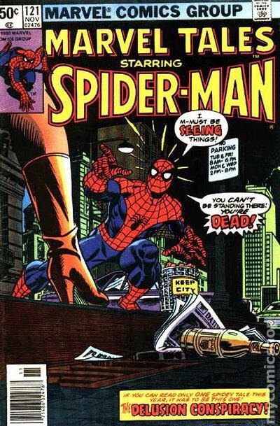 Marvel Tales Featuring Spider-Man - Mavel Comics Group (121 - Nov 1980) comic book collectible [Barcode 07148602476711] - Main Image 1